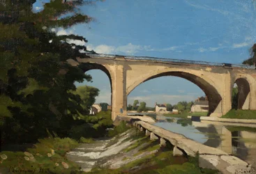 Il ponte ferroviario a Briare